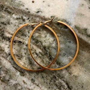 Premier Designs Rose Gold Hoops